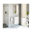 Bathroom Vanity Unit with Basin 400 Sink Wall Cabinet White Gloss Avir 15