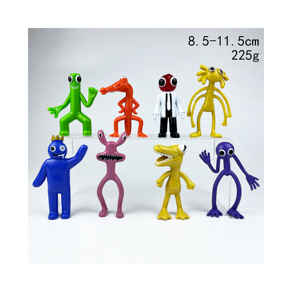 (K (8PCS/SET)) Rainbow Friends Kids PVC Action Figure Model Toys