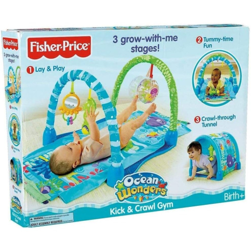 Fisher-Price Ocean Wonders Kick And Crawl Activity Gym