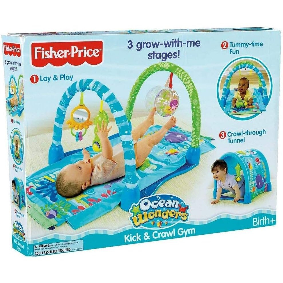 Ocean Wonders Kick And Crawl Activity Gym Fisher-Price