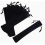 200 Pcs Black Velvet Pen Pouch Sleeve Holder Single Pen Bag Case Pencil Bag 9