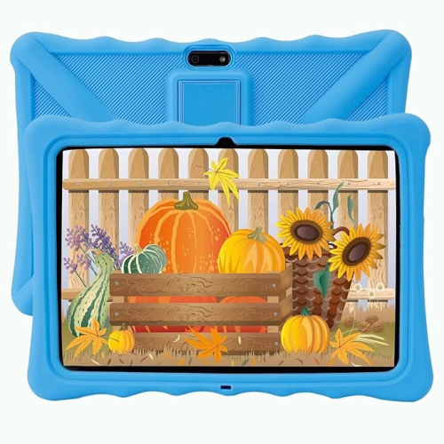 Tablet 10.1 inch Android 10 Tablet Pc with WiFi 32GB Toddlers Tablet for Kids Children's Tablet with Silicone Case Google Play Parental Control APP