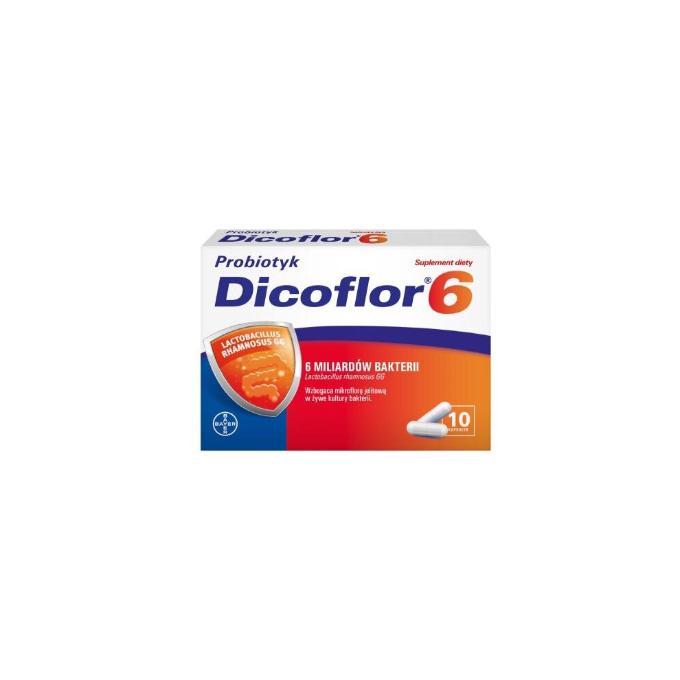 Dicoflor 6 x 10 capsules - Dicoflor 6 x 10 kapsuÅek