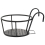 Metal Flower Holder Shelf Stand Hanging Pots Basket Plant Garden Wall Storage 9