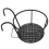 Metal Flower Holder Shelf Stand Hanging Pots Basket Plant Garden Wall Storage 1