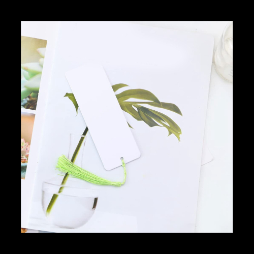 80 Stück Sublimation Lesezeichen Blanko Wärmeübertragung Lesezeichen 1