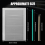 2 Pcs Plastic Straight Line Stencil Template for Journaling Spacing 7