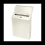 Outdoor Wall-Mounted Locking Mailbox with Key Drop, Holds Letters & Newspapers, Rust-Resistant Iron, White 6