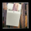 Outdoor Wall-Mounted Locking Mailbox with Key Drop, Holds Letters & Newspapers, Rust-Resistant Iron, White 4