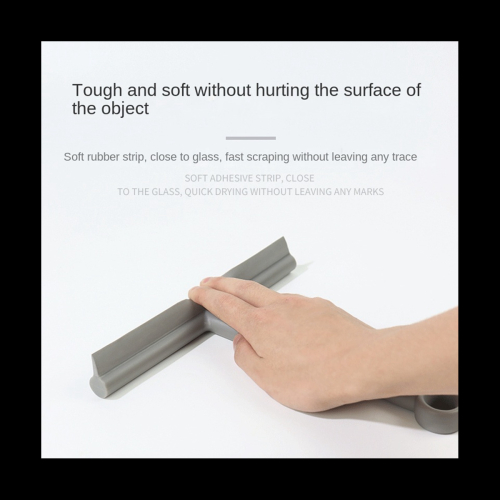 Shower Squeegee Glass Clean Washing Wiper with Handle, B 1