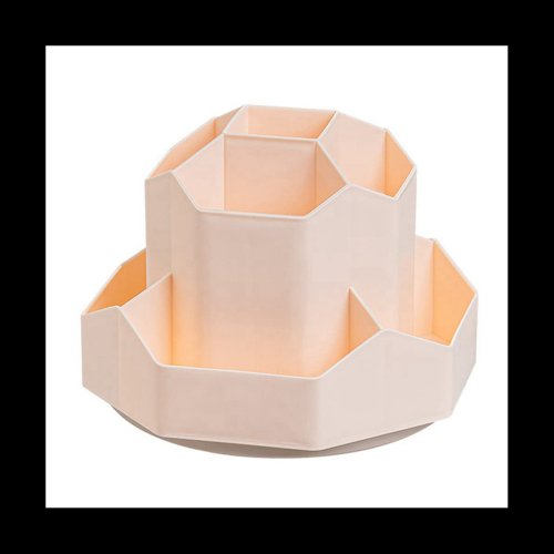 Pencil Pen Holder for Desk, 9 Slots 360¡ã Rotating Desk Organizer