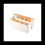 2 Pack Pen Holder Desk Caddys with Wooden Handle,(White/Yellow) 1