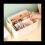 2 Pack Pen Holder Desk Caddys with Wooden Handle,(White/Yellow) 5