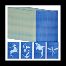 30 Sheets Sun Print Paper Kits Cyanotype Paper Kit A4 Nature Printing