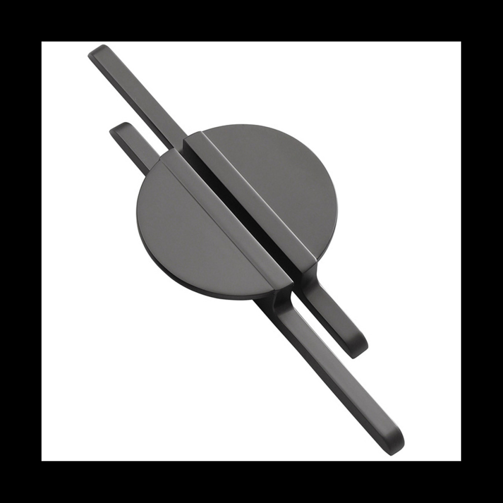 Simple Semi-Circular Black Handle Nordic Style Cabinet Door Cabinet Drawer Cabinet Wardrobe Zinc Alloy Handle 4763391296877