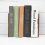 Walnut Wood Book Ends, Heavy Duty Bookends 2
