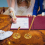 Hollow Round Pen Holder Signing Pen Set for Wedding Guests Book 6