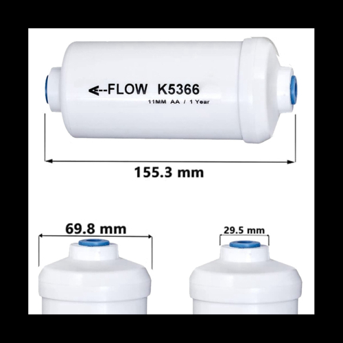 2 Pcs Fluoride Water Filter K5366 for Gravity Water Filtering System 2