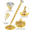 Hollow Round Pen Holder Signing Pen Set for Wedding Guests Book 2