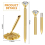 Hollow Round Pen Holder Signing Pen Set for Wedding Guests Book 3