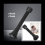12 Pack Black Spring Door Stops, Flexible Spring Door Stopper with Low Mounted Black Rubber Bumper Tips 7