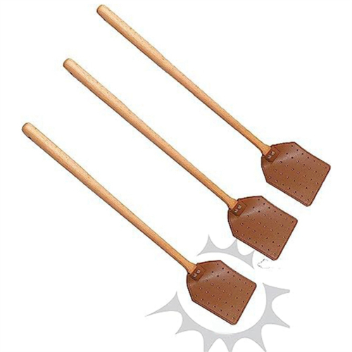 Leather Fly Swatter Heavy Duty Manual Fly Swatter 1
