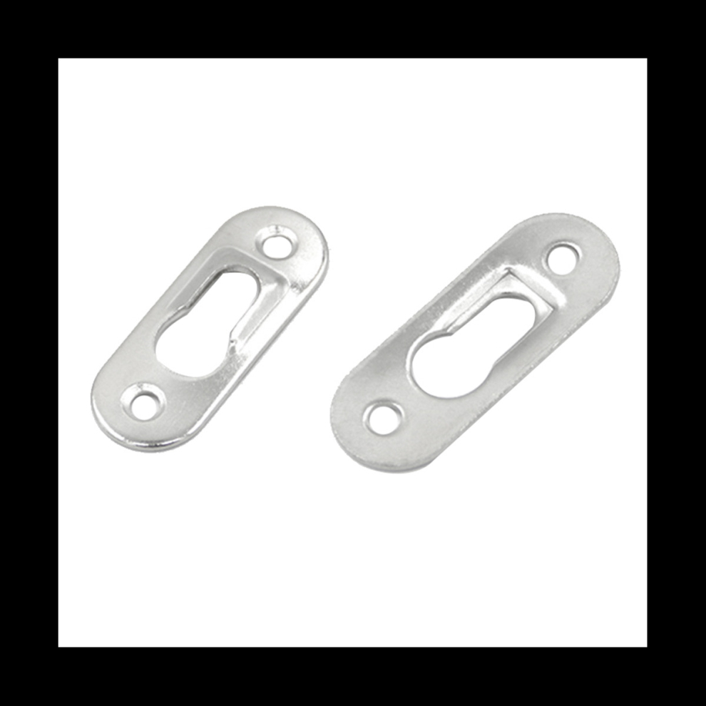 50Pcs Picture Hangers 42Mmx16mm Metal Keyhole Hanger Fasteners For Picture Furnniture Cabinet Accessory 4763391268683