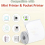 Mini Printer Paper for Inkless Bluetooth Printer 57mm x 30mm, 6 Rolls 2