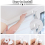 Roller Blind Fittings Kit, Roller Blinds Brackets with Beaded Chain, Curtain Roller Accessories for Windows Replacement 4