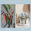 360 Degree Rotation Pen Holder, 6 Slots for Desk, Desk Organizers 5