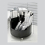 2PC 3 Slots 360-Degree Spinning Pencil Pen Desk Organizers for Office 5