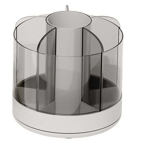 360 Degree Rotation Pen Holder, 6 Slots for Desk, Desk Organizers