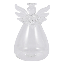 Praying Angel Vases Crystal Transparent Glass Vase