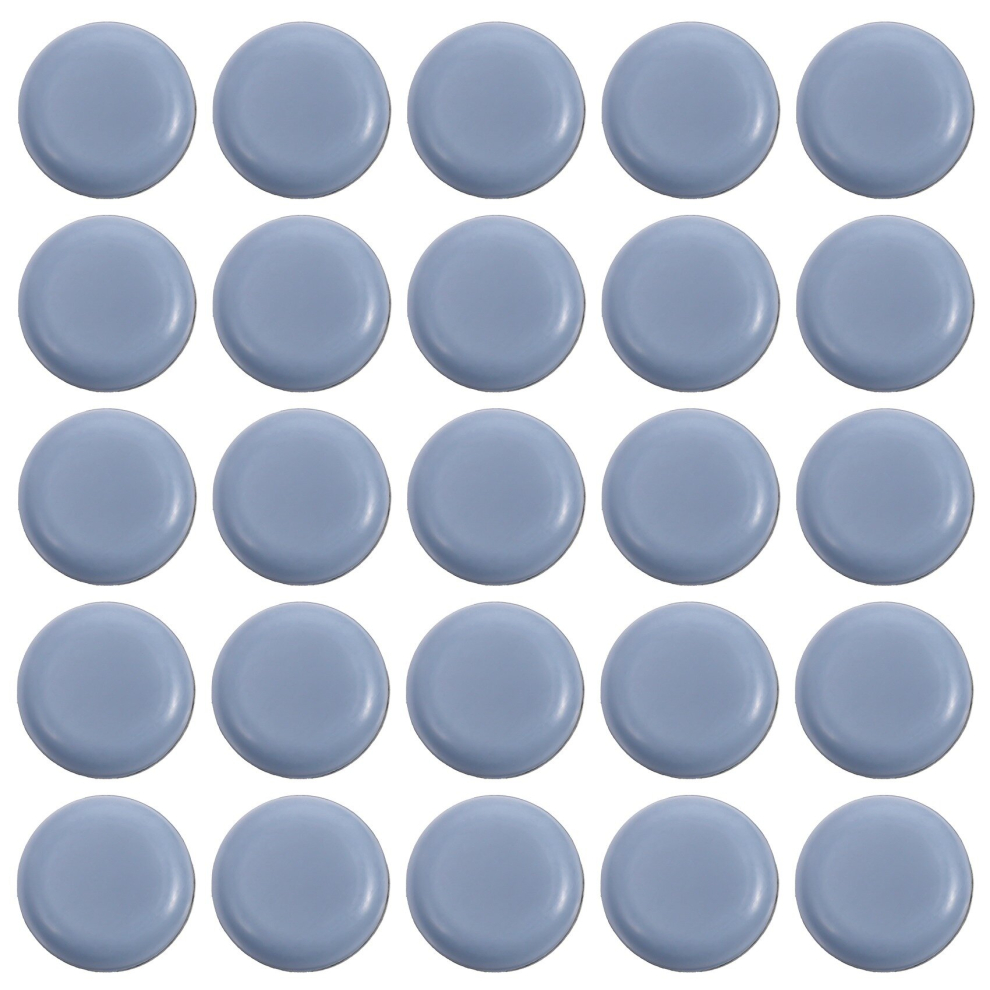 48Pcs 25Mm Furniture Glides Self Adhesive Chair Leg Ptfe Sliders For Furniture Easy (Round) 4763391283266