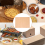 100Pcs Parchment Paper,Precut Baking Liners Sheets Paper,12 X 16 Inch 6