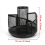 Pen Holder for Desk, Mesh Desk Organizer, 360 Degree, 5 Compartments 7