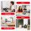 Pen Holder for Desk, Mesh Desk Organizer, 360 Degree, 5 Compartments 2
