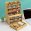 Multi-Function Wooden Desktop Pen Holder Office School Stationery Storage Stand Case Desk Pen Pencil Organizer 2