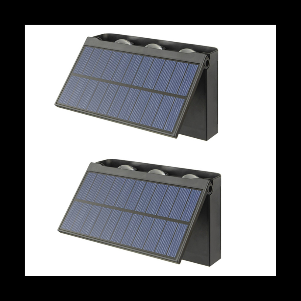 New Upgrade LED Outdoor Wall Solar Lights Waterproof Garden Lighting for Villa Patio Stair Corridor