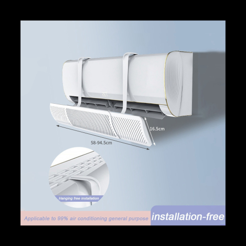 Air Conditioning Windshield Anti-Direct Blowing Universal Windproof Wall-Mounted Air Outlet Baffle Confinement 2