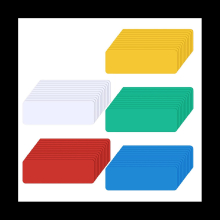 60 Pack Dry Erase Magnetic Labels Magnets Sticker