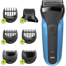 Braun BRA310BT Battery Operated Wet & Dry Black / Blue