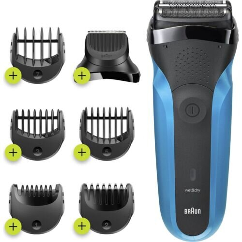 Braun BRA310BT Battery Operated Wet & Dry Black / Blue