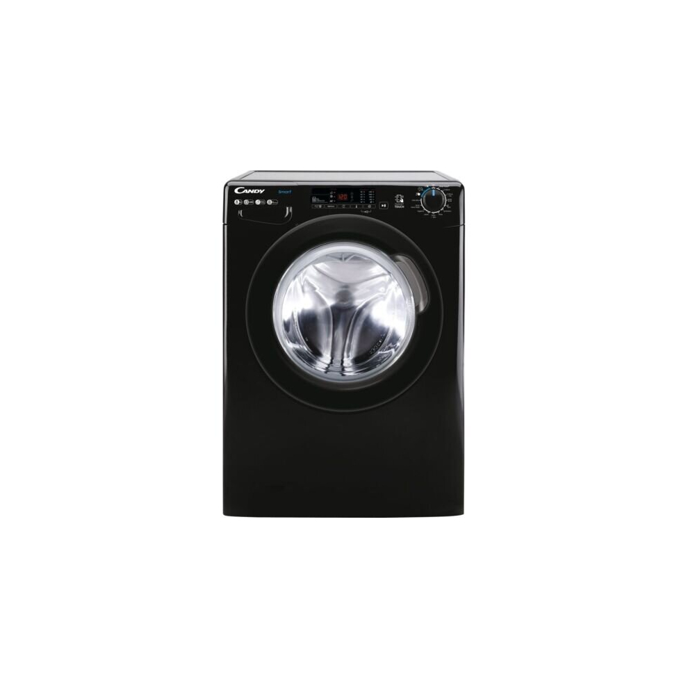 Candy CS149TWBB4/1-80 9Kg Washing Machine 1400 RPM B Rated Black 1400 RPM