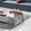 Pack Large Storage Box with Lid and Handle, Foldable Cube Storage Boxes Washable 6