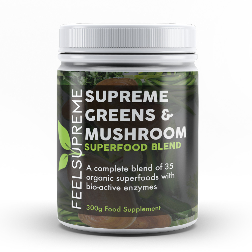 Feel Supreme Supreme Greens & Mushroom Superfood Blend 300G