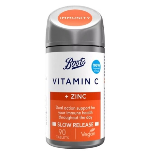 Boots No7 Boots Vitamin C & Zinc Slow Release 90 Tablets (3 months supply) 1