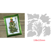 ( Festive Gatherings) Christmas Reindeer Sleigh Metal Cutting Dies for DIY Scrapbooking Embossing Card