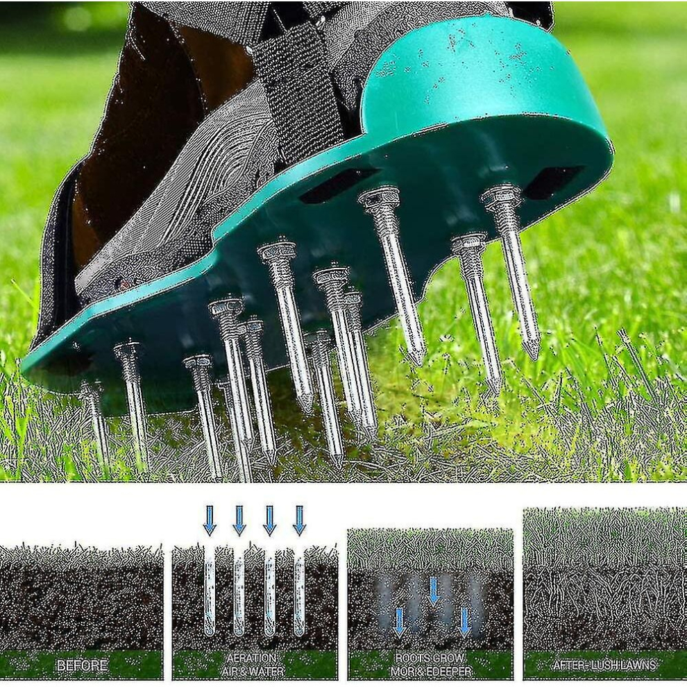 Lawn Aerator Shoes  s   Size Lawn Aerator Shoes With 2 Adjustable Straps en Lawn Aerator ifier Shoes Fits Compatible Your La 