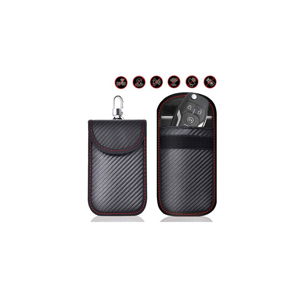 Car Key Signal Blocking Bag Keyless Car Entry RFID Key Pouch